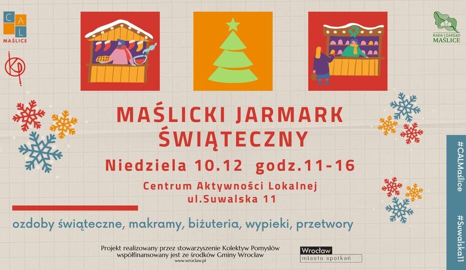 Maślicki jarmark świąteczny