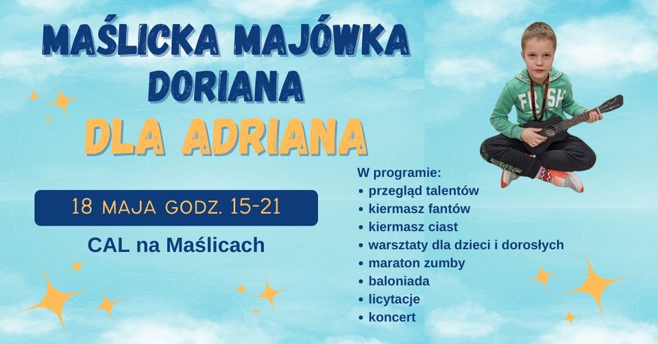 Maślicka Majówka Dorianna dla Adriana